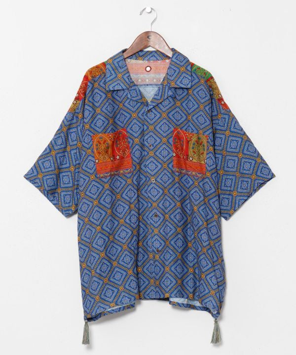 Unisex Effortless Bohemian Shirt by AMINA - Ametsuchi