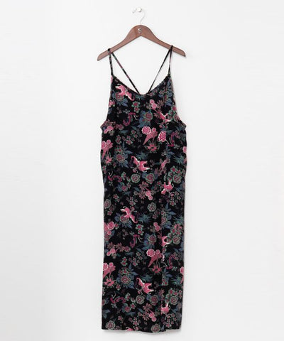 Songkran Calavera Camisole Dress Dresses by AMINA - Ametsuchi