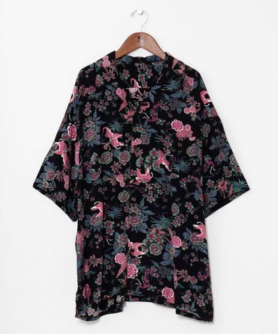 Songkran Calavera Resort Shirt Tops by AMINA - Ametsuchi