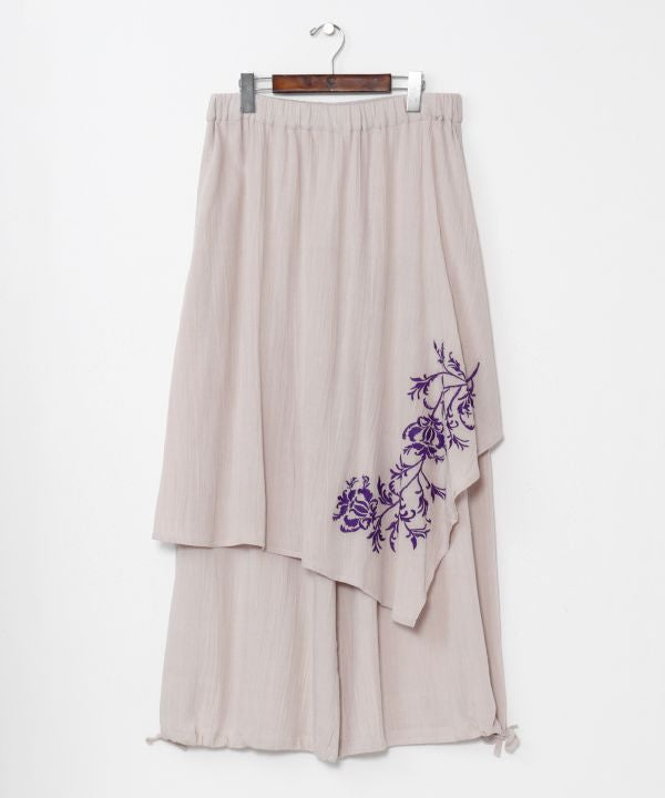 Boho Embroidered Trousers
