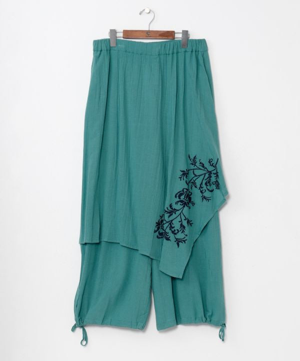 Boho Embroidered Trousers