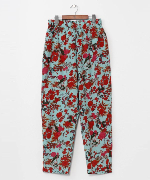 Songkran Calavera Relax Pants by AMINA - Ametsuchi