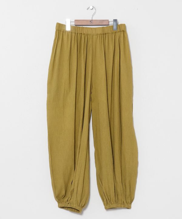 Indian Cotton Relaxed Pants by AMINA - Ametsuchi