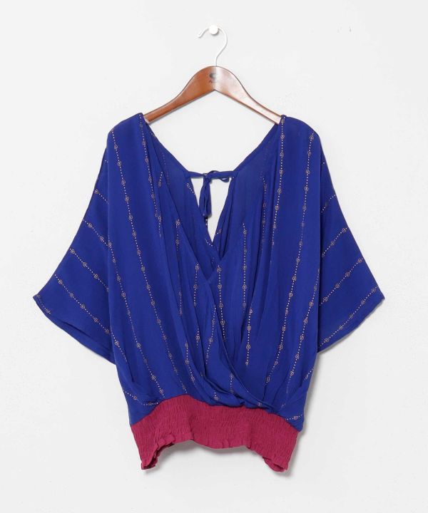 Banjar Inspired Crepe Top by AMINA - Ametsuchi