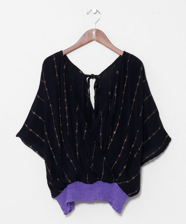 Banjar Inspired Crepe Top by AMINA - Ametsuchi