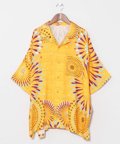 Calavera Fireworks Aloha Shirt