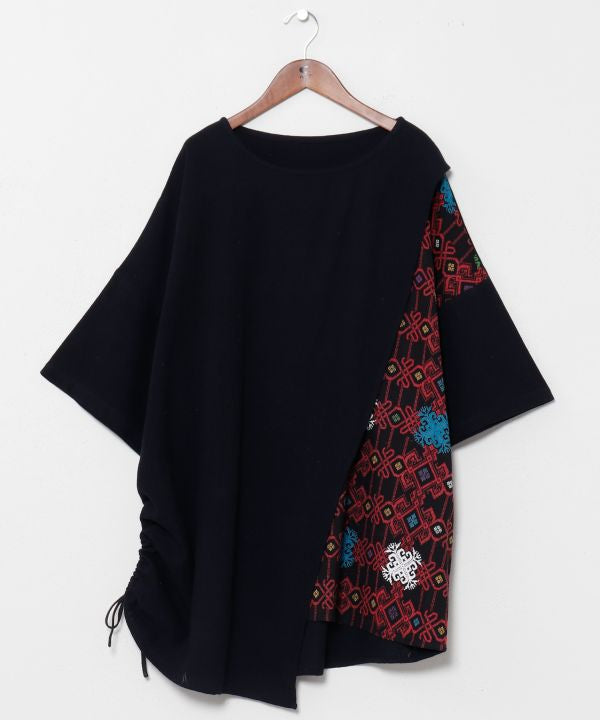 Hmong Inspired Men Side Tie Top