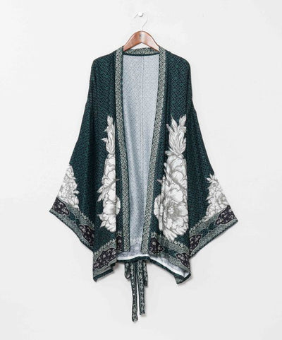 Uniex UV Protection Peony Print Outer