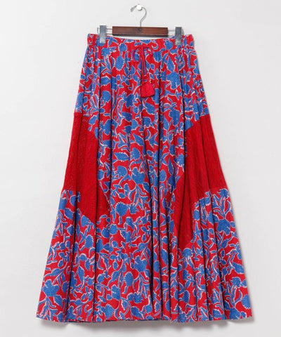 Indian Patchwork Cotton Skirt