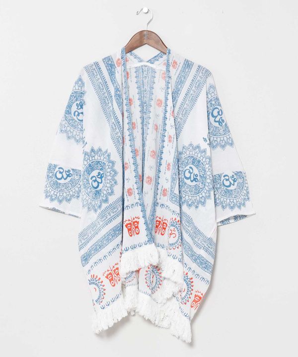 Unisex Bohemian KIMONO Cardigan by AMINA - Ametsuchi