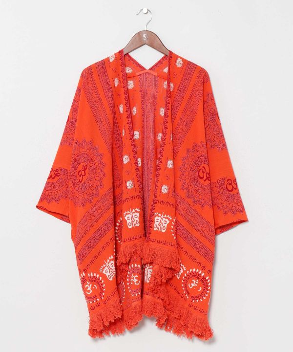 Unisex Bohemian KIMONO Cardigan by AMINA - Ametsuchi