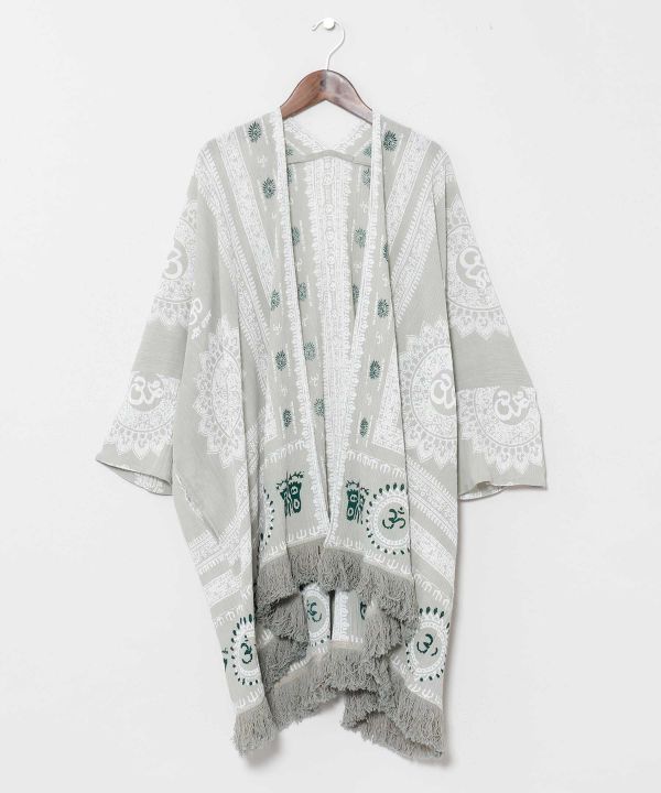 Unisex Bohemian KIMONO Cardigan by AMINA - Ametsuchi