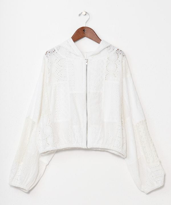 Nomad Mosaic Zip Up Hoodie Cardigans & Outerwear by AMINA - Ametsuchi