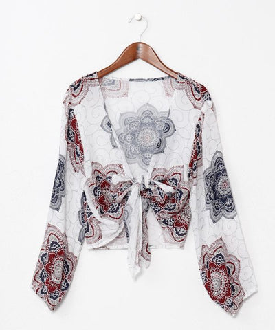 Mandala UV Cut Cardigan by AMINA - Ametsuchi