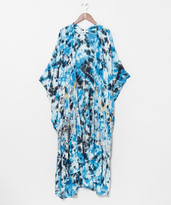 Tie Dye Rayon Cardigan