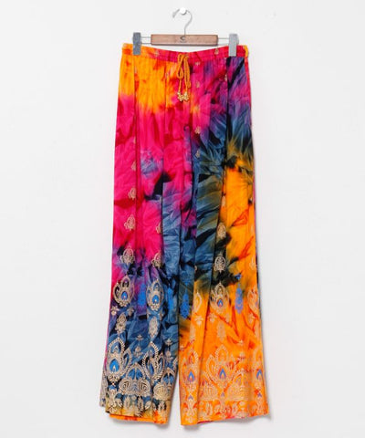 Tie Dye Rayon Pants