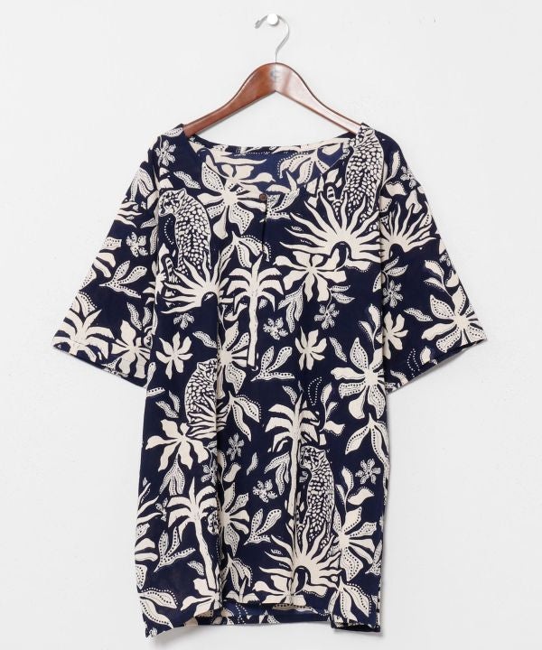 Jungle Animal Camo Top by AMINA - Ametsuchi