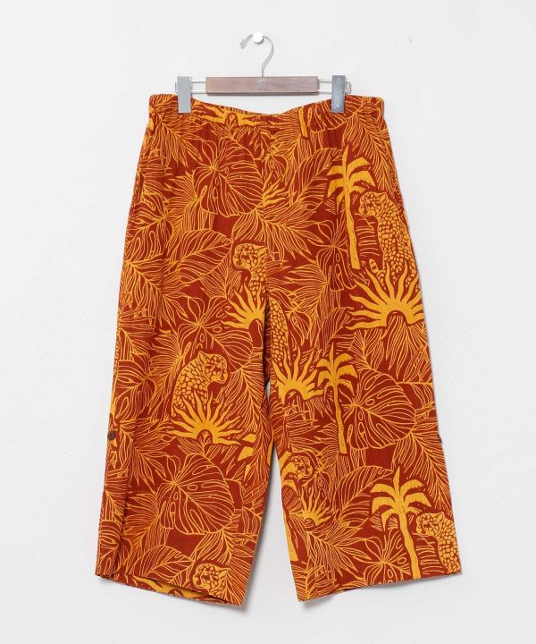 Jungle Animal Camo Pants by AMINA - Ametsuchi