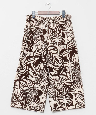 Jungle Animal Camo Pants by AMINA - Ametsuchi