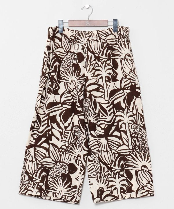 Jungle Animal Camo Pants by AMINA - Ametsuchi