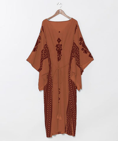 Taj Rayon Dress by AMINA - Ametsuchi