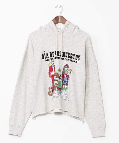 Amina x grn Sugar Skull Family Hoodie