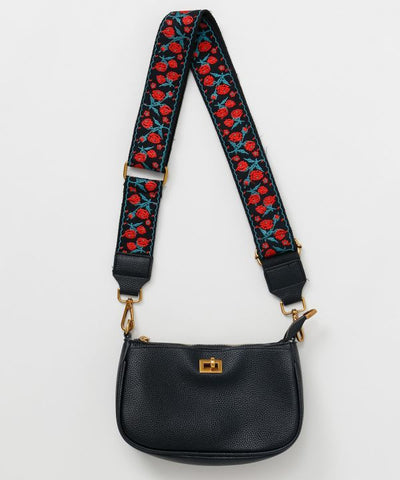 Floral Motif Shoulder Bag Bags & Purses by 欧州航路 - Ametsuchi