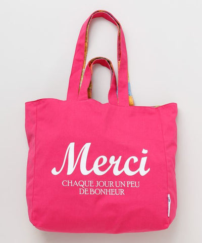 Reversible Merci Tote Bag by 欧州航路 - Ametsuchi