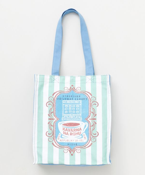 Retro Style Organic Cotton Tote Bag by 欧州航路 - Ametsuchi