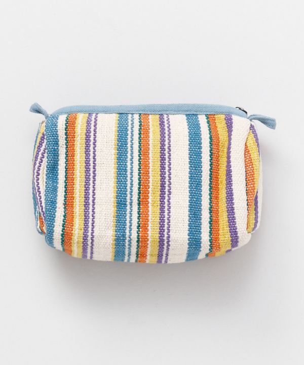 Nepalese Hand Woven Cotton Pouch