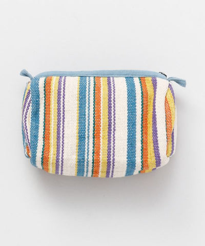Nepalese Hand Woven Cotton Pouch