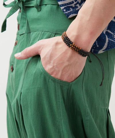Light Cotton Harem Pants by AMINA - Ametsuchi
