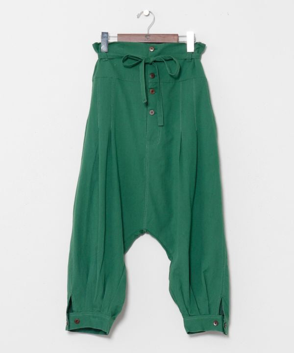 Light Cotton Harem Pants by AMINA - Ametsuchi