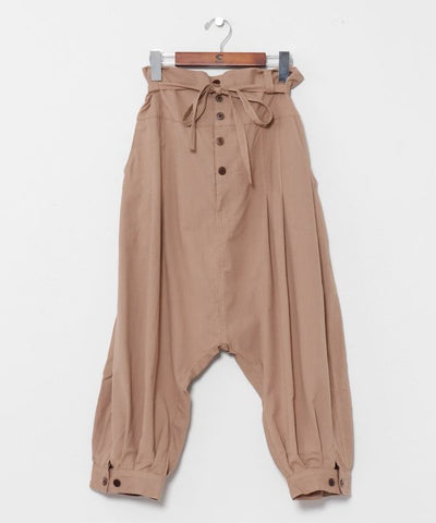 Light Cotton Harem Pants by AMINA - Ametsuchi