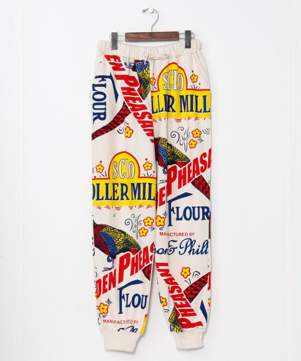 Advertisement Print Sweat Pants