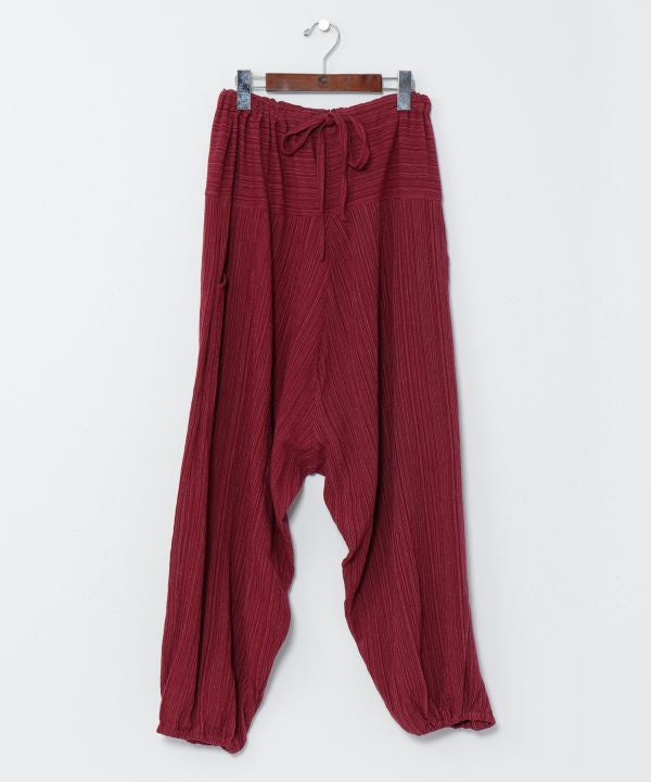 Unisex Cotton Harem Pants by AMINA - Ametsuchi