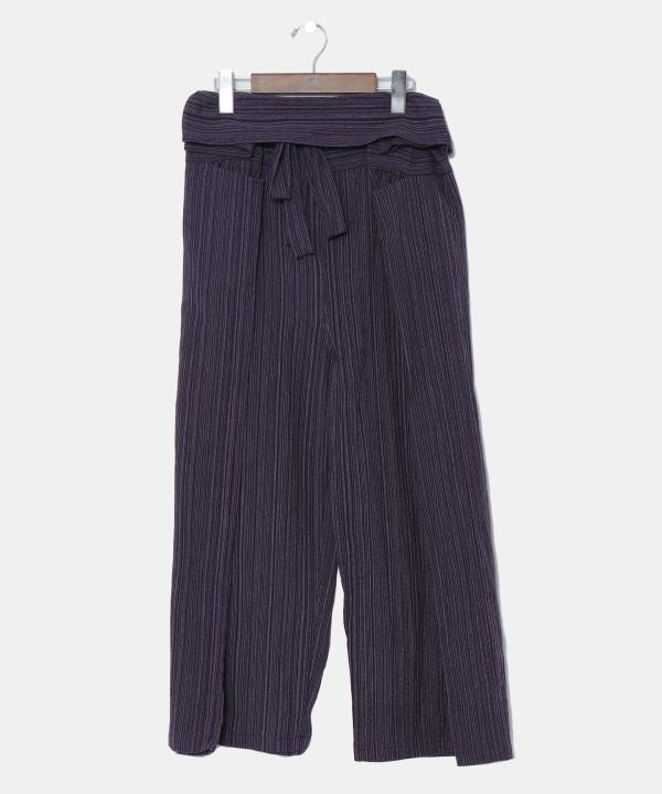 Unisex Wrap Fisherman Pants by AMINA - Ametsuchi