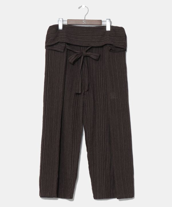 Unisex Wrap Fisherman Pants by AMINA - Ametsuchi