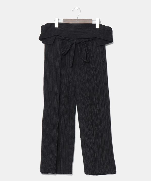 Unisex Wrap Fisherman Pants by AMINA - Ametsuchi