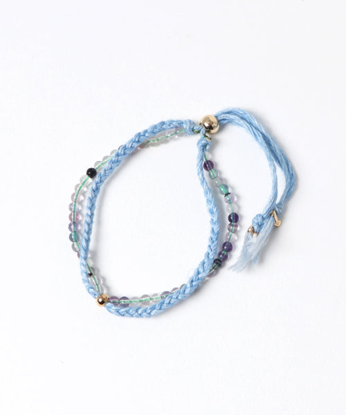 INDIGO Dye Hemp Cotton Bracelet