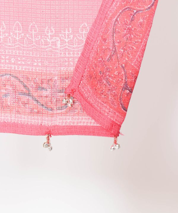 KOTA DORIA Fabric Sheer NOREN Door Curtain Curtains by AMINA - Ametsuchi