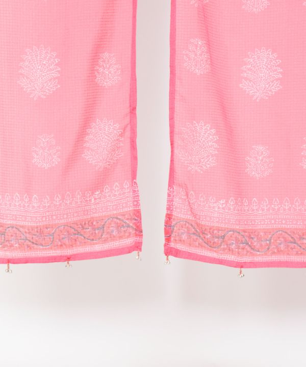 KOTA DORIA Fabric Sheer NOREN Door Curtain Curtains by AMINA - Ametsuchi
