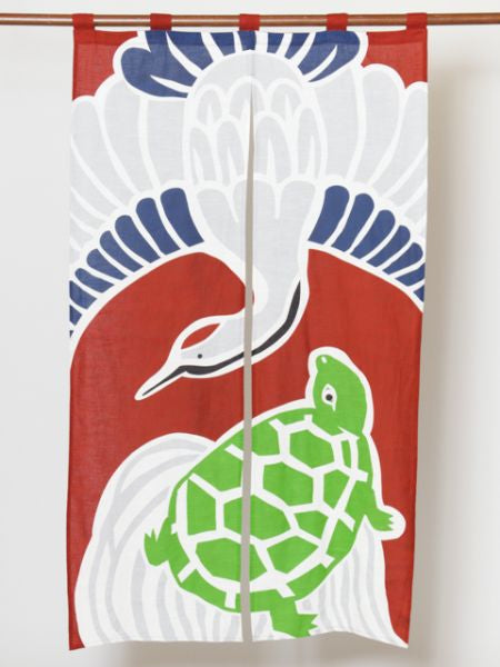 Japanese Auspicious Pattern NOREN Curtain