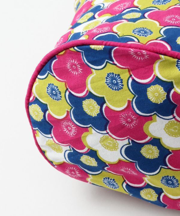 Floral Print Bucket Tote Bag