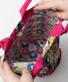 Blumendruck-Eimer-Taschen-Tasche