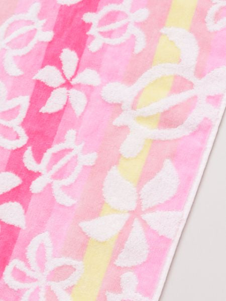Plumeria Honu Face Towel