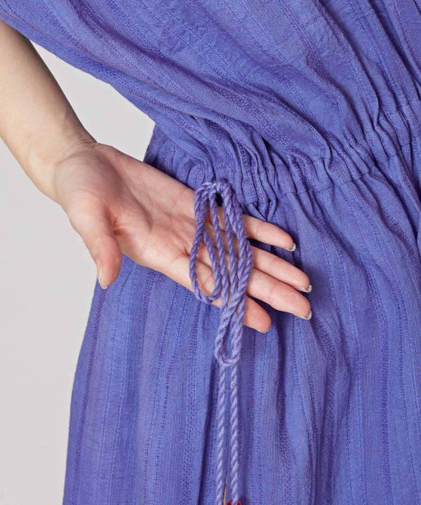 Long Slit Oversized Kaftan Dress