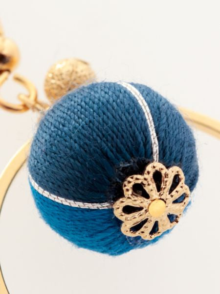 重ね手鞠ピアス