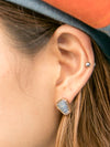 Birthstone Asymmetric Earrings