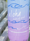 Botella de acero inoxidable Aloha Wave